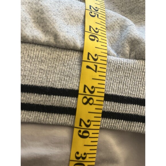 Vintage 80s MacGregor Tennis Gray Jacket 1/4 Zip Large Pullover - Picture 11 of 14